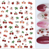 cherry nail decals